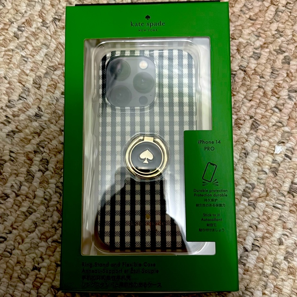 Kate spade iPhone 14 Pro case brand new never used
